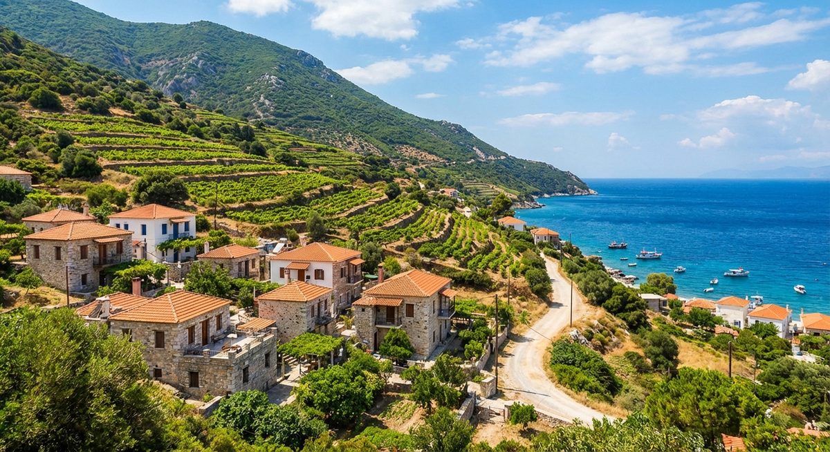 Samos – Pythagoras, Wein und grüne Berge